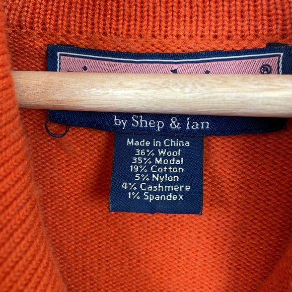 Vineyard Vines Womens S Button Closure Pullover Stretch Sweater High Collar Top - Picture 7 of 8